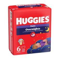 Підгузки-трусики Huggies Overnight  №6 15-25 кг 22 шт