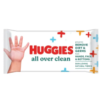 Салфетки детские Huggies All over clean 56 шт