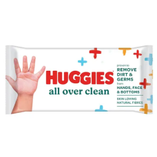 Серветки дитячі Huggies All over clean 56 шт