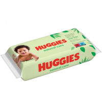 Серветки дитячі Huggies Natural Care 56 шт