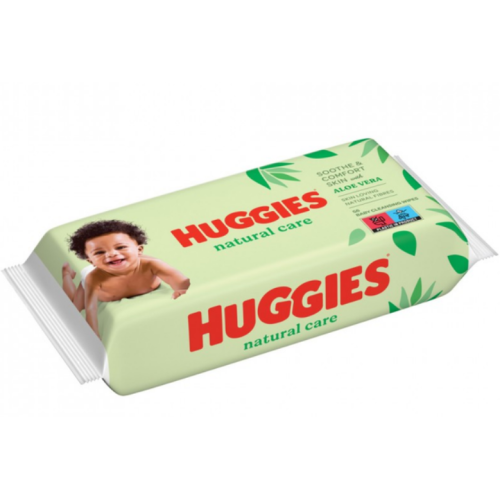 Серветки дитячі Huggies Natural Care 56 шт
