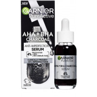 Сыворотка-пилинг Garnier Pure Active с углем против недостатков кожи лица 30 мл