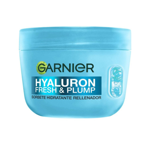 Крем-сорбет Garnier Hyaluron Fresh & Plump для придания свежести и упругости коже лица 85 мл