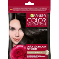 Тонирующий шампунь Garnier Color Sensation 2.0 мягкий черный 20мл
