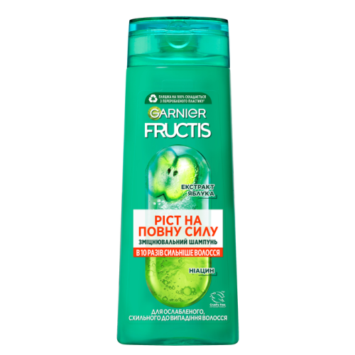 Шампунь Garnier Fructis Ріст на повну Силу для ослабленого волосся, схильного до випадання 250 мл