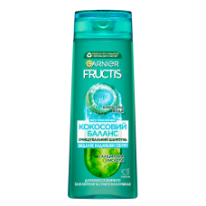 Шампунь Garnier Fructis Кокосовий Баланс для волосся, жирного біля коріння і сухого на кінчиках 400 мл