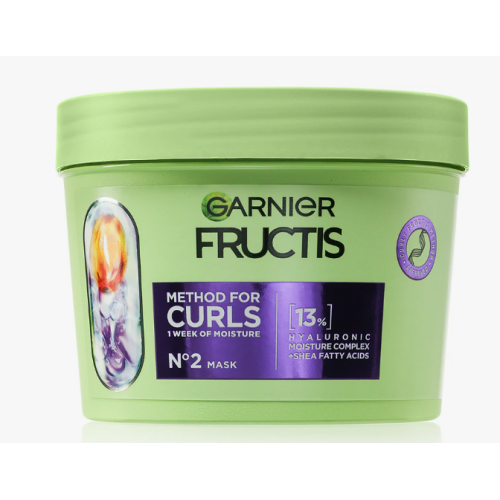 Маска Garnier Fructis Curls Method Зволожувальна для хвилястого та кучерявого волосся 370 мл
