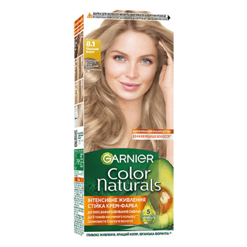 Краска для волос Garnier Color Naturals 8.1 песчаный берег