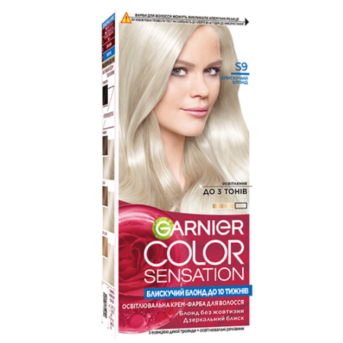 Краска для волос Garnier Color Sensation S9 графитовый ультраблонд