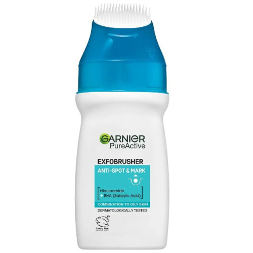 Гель для обличчя Garnier Чиста Шкіра Актив Ексфопро відлущуючий із щіткою для жирної шкіри 150 мл