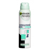 Дезодорант Garnier Mineral спрей Невидимый Свежесть Алоэ 150 мл