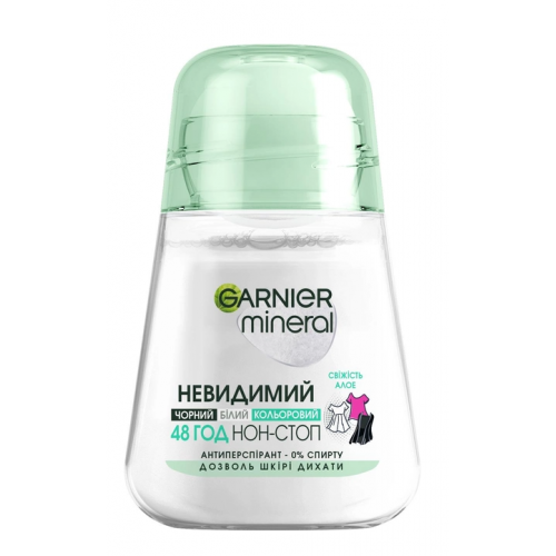 Дезодорант Garnier Mineral роликовий Невидимий Дотик свіжості 50 мл