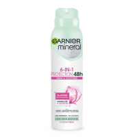 Дезодорант Garnier Mineral спрей Защита 6 Нежность хлопка 150 мл