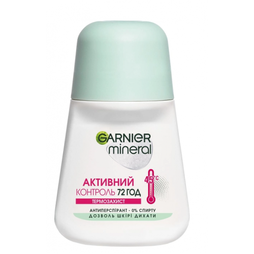 Дезодорант Garnier Mineral роликовый Активный Контроль Термозащита 50 мл