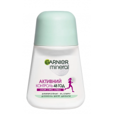 Дезодорант Garnier Mineral роликовий  Активний Контроль Спорт, Стрес 50 мл