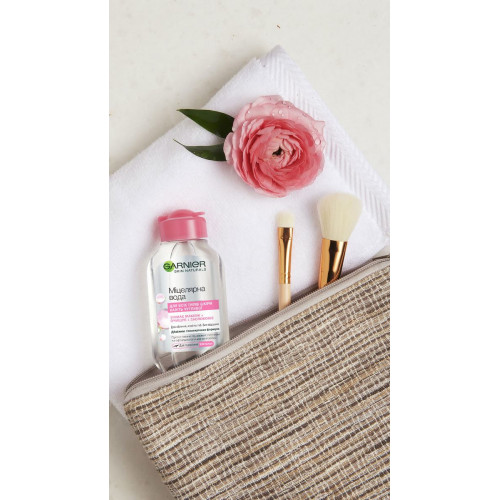 Мицеллярная вода Garnier Skin Naturals демакияж для лица, глаз и губ 100 мл