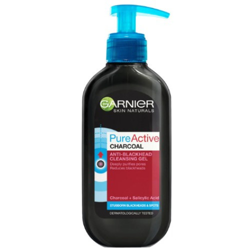 Гель ультраочищаючий Garnier Чиста шкіра Актив проти прищів з абсорбуючим вугіллям 200 мл