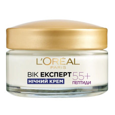 Крем для лица L'oreal Возраст эксперт 55+ Уход против морщин ночной 50 мл