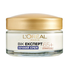Крем для лица L'oreal Возраст Эксперт против морщин 65+ ночной 50 мл