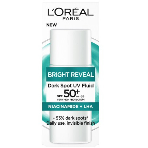 Флюид для кожи лица L'оreal Paris Bright Reveal против Пигментных пятен SPF 50+ 50 мл