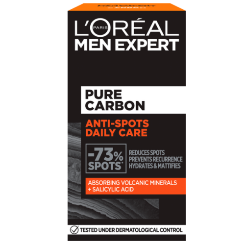 Крем для лица L'oreal Paris Men Expert Pure Carbon Anti-Imperfection Moisturiser Увлажняющий 50 мл