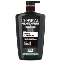Гель для душу L'oreal Paris Men Expert 5в1 Total Clean 1 л