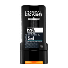 Гель для душу L'oreal Paris Men Expert 5в1 Total Clean 300 мл
