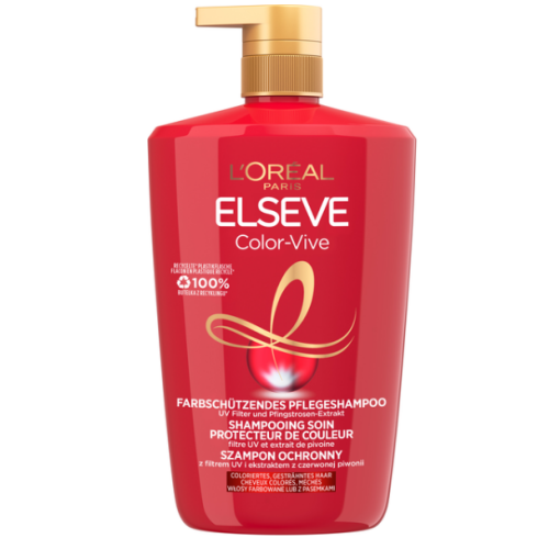 Шампунь Elseve L'Oreal Paris Цвет и блеск для окрашенных 1 л