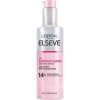 Незмивна сироватка Elseve L'oreal Paris Glycolic Gloss для надання блиску та пом'якшення волосся 150 мл