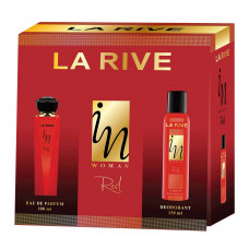 Набір для жінок La Rive In Woman Red парфумована вода 100 мол+дезодорант 150 мл
