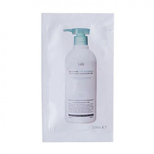 Кератиновый шампунь для волос Lador Keratin LPP Shampoo с комплексом аминокислот 10 мл