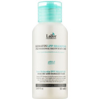 Кератиновый шампунь для волос Lador Keratin LPP Shampoo с комплексом аминокислот 50 мл