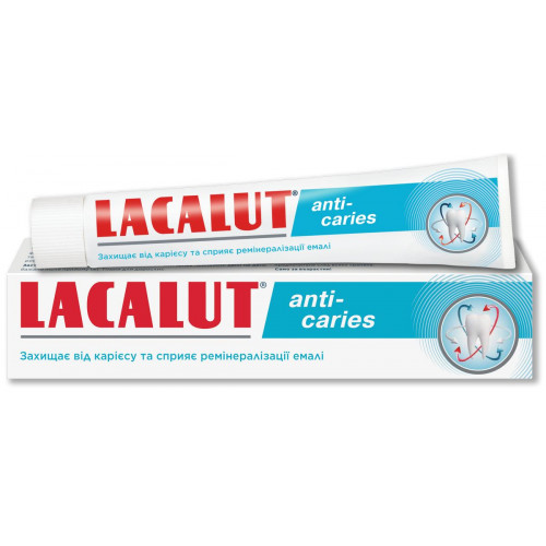 Зубна паста Lacalut Anti-caries 75 мл