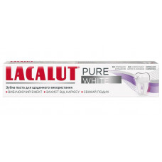 Зубна паста Lacalut Pure White 75 мл