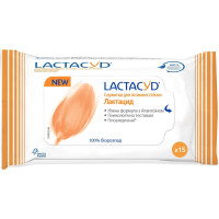 Салфетки влажные для интимной гигиены Lactacyd 15 шт