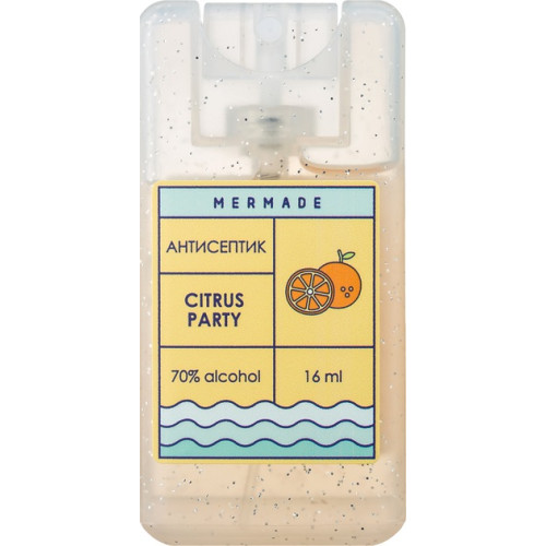Антисептик-спрей для рук Mermade Citrus Party 16 мл