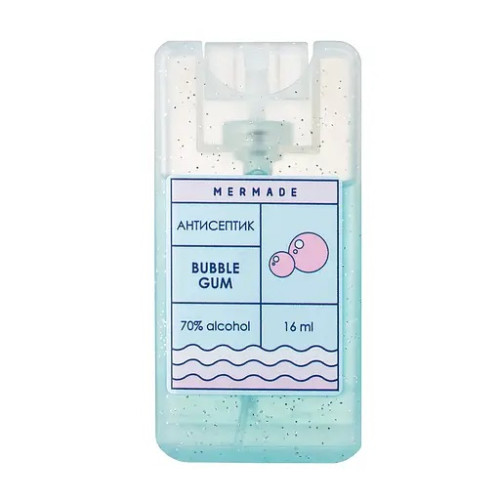 Антисептик-спрей для рук Mermade Bubble Gum 16 мл