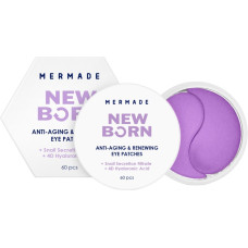 Омолаживающие гидрогелевые патчи под глаза Mermade Snail Secretion Filtrate & 4D Hyaluronic Acid 60 шт