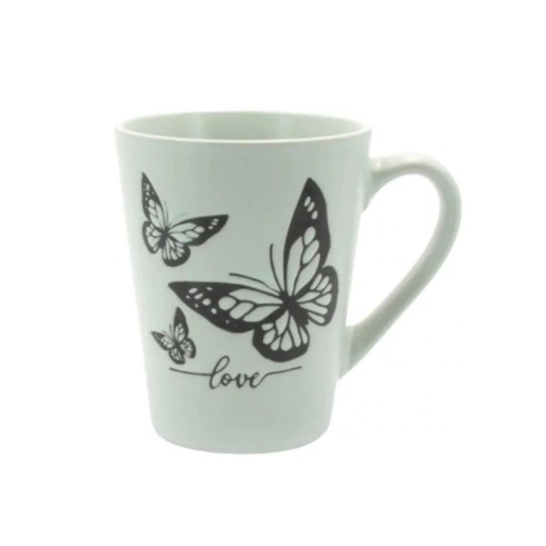 Чашка Milika Butterfly Loft Green 330 мл M0420-KLV8-S145A