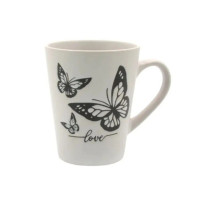 Чашка Milika Butterfly Loft Grey 330 мл M0420-KLV8-S145C
