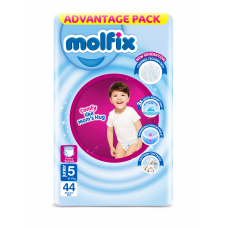 Подгузники-трусики Molfix 5 junior 12-17 кг 44 шт