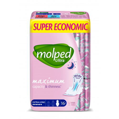 Прокладки Molped Ultra Super Economic Night 16 шт