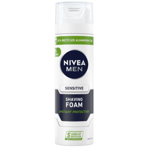 Піна для гоління Nivea Men для чутливої шкіри 200 мл