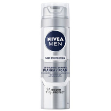 Піна для гоління Nivea Men Срібний захист з іонами срібла 200 мл