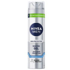 Гель для гоління Nivea Men Silver protection 200 мл