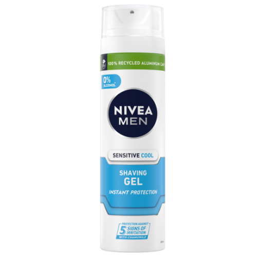 Гель для гоління Nivea Men Instant Protection Sensitive Cool  200 мл