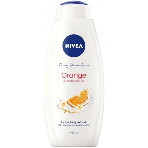 Гель для душу Nivea Крем Апельсин 750 мл