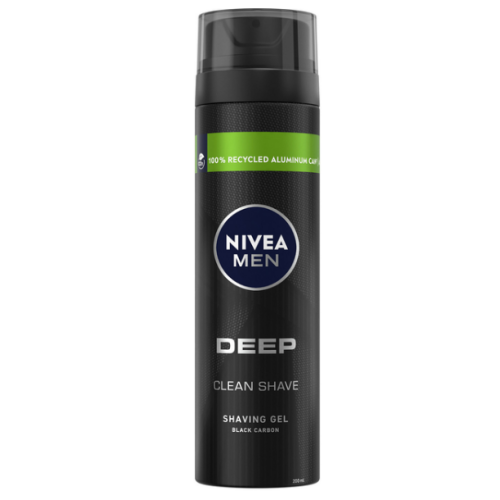 Гель для бритья Nivea Men Deep Black Carbon 200 мл