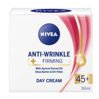 Крем для обличчя Nivea проти зморш+пружність денний 45+ 50 мл