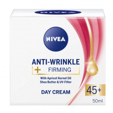 Крем для обличчя Nivea проти зморш+пружність денний 45+ 50 мл
